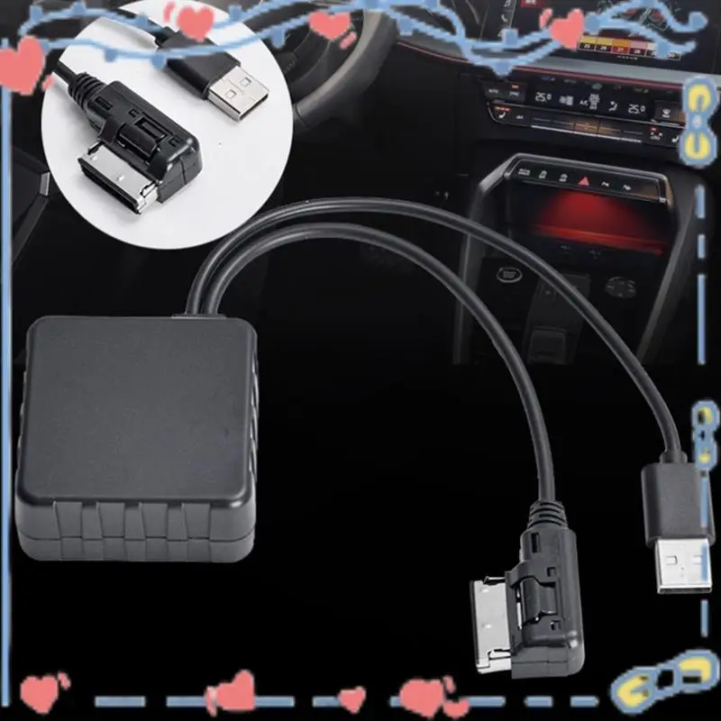 Car Receiver Cable Adapter Multimedia Bluetooth Audio Cable Radio Media Interface With USB For Audiami MMI2GQ7A6LA8LA4L
Car Receiver Cable Adapter Multimedia Bluetooth Audio Cable Radio Media Interface With USB For Audiami MMI2GQ7A6LA8LA4L