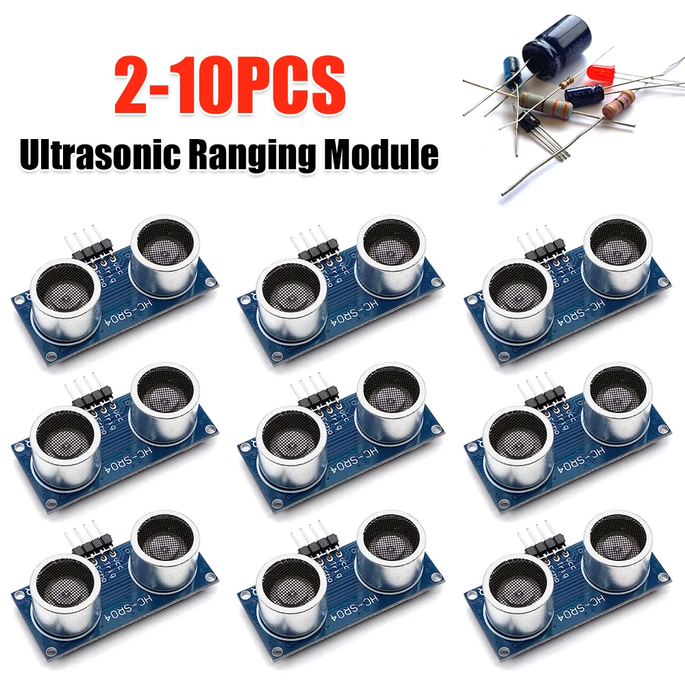 HC-SR04P Ultrasonic Ranging Sensors 3-5.5V Wide Voltage Distance Measuring Sonar Sensor Board for Arduino
HC-SR04P Ultrasonic Ranging Sensors 3-5.5V Wide Voltage Distance Measuring Sonar Sensor Board for Arduino