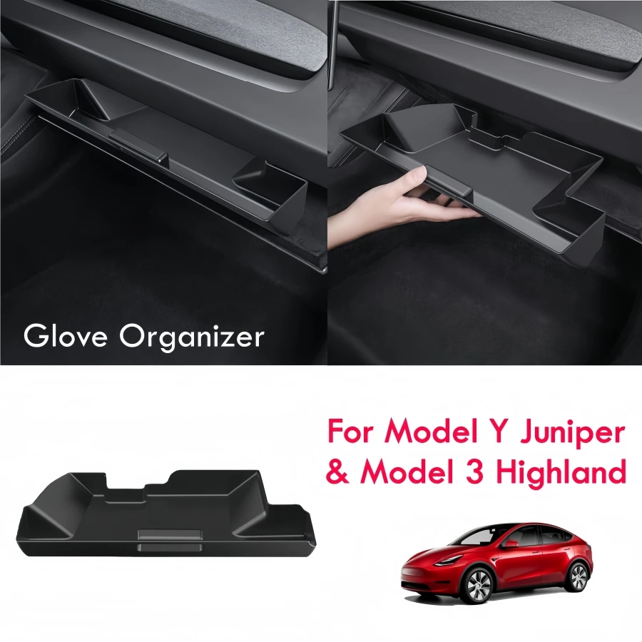 Drawer-style Glove Organizer for Tesla Model Y Juniper & Model 3 Highland 2025 2026 Glove Box Storage Box Tray Not Fit Rhd Cars
Drawer-style Glove Organizer for Tesla Model Y Juniper & Model 3 Highland 2025 2026 Glove Box Storage Box Tray Not Fit Rhd Cars