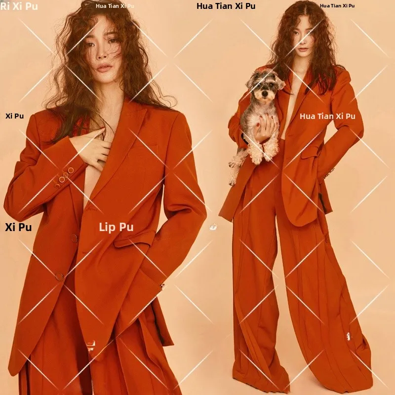 Men's Suit Photography Costume Artistic Female Version Fashion Show New Arrival Studio Photo Theme Shooting Wardrobe
Men's Suit Photography Costume Artistic Female Version Fashion Show New Arrival Studio Photo Theme Shooting Wardrobe