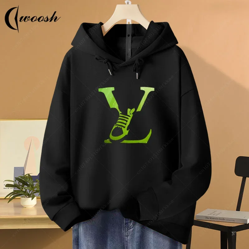 Cotton Womens Oversized Hoodies Luxury Printed Streetwears Hooded Sweatshirts Female Oversized Pullovers Plus Size Unisex Tops
Cotton Womens Oversized Hoodies Luxury Printed Streetwears Hooded Sweatshirts Female Oversized Pullovers Plus Size Unisex Tops