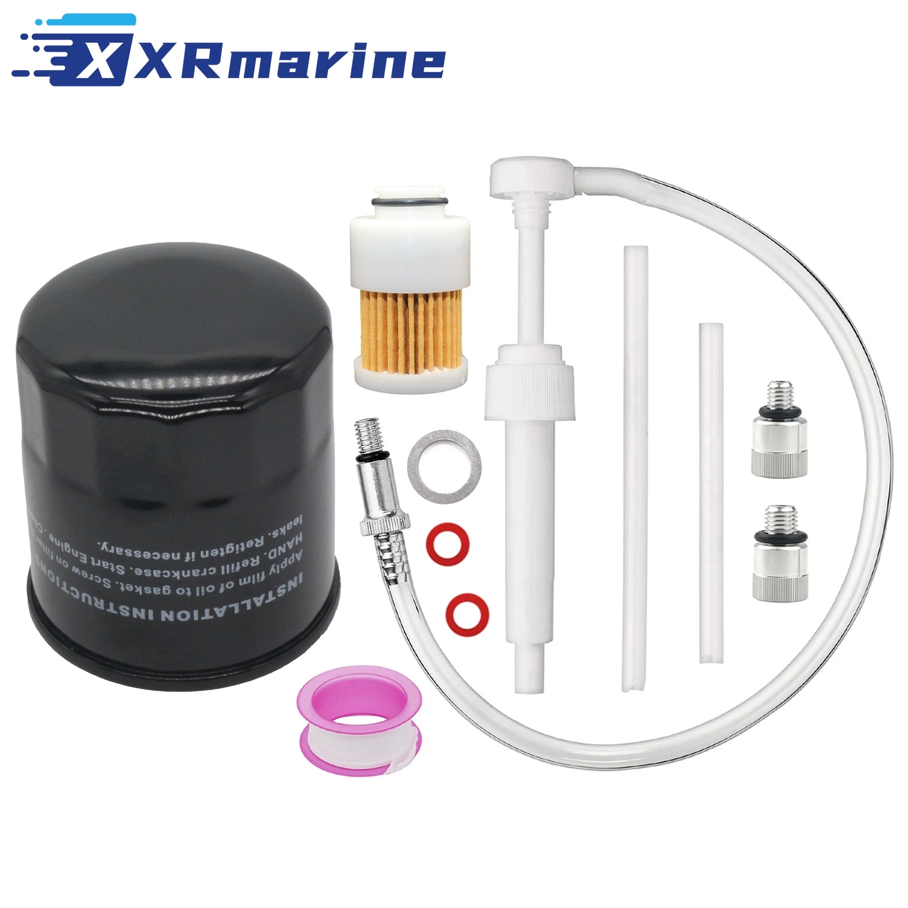 5GH-13440-00 Oil Filter & 68V-24563-00 Fuel Filter Kit for Yamaha 50 60 115 HP F50 F60 T60 F115 Outboard Marine Eninge 8M0222280
5GH-13440-00 Oil Filter & 68V-24563-00 Fuel Filter Kit for Yamaha 50 60 115 HP F50 F60 T60 F115 Outboard Marine Eninge 8M0222280