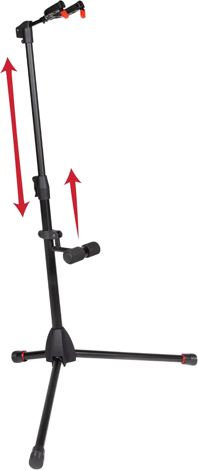 Self-Locking Hanging Guitar Stand with Padded Body Cradle for Electric, Acoustic, Bass
Self-Locking Hanging Guitar Stand with Padded Body Cradle for Electric, Acoustic, Bass