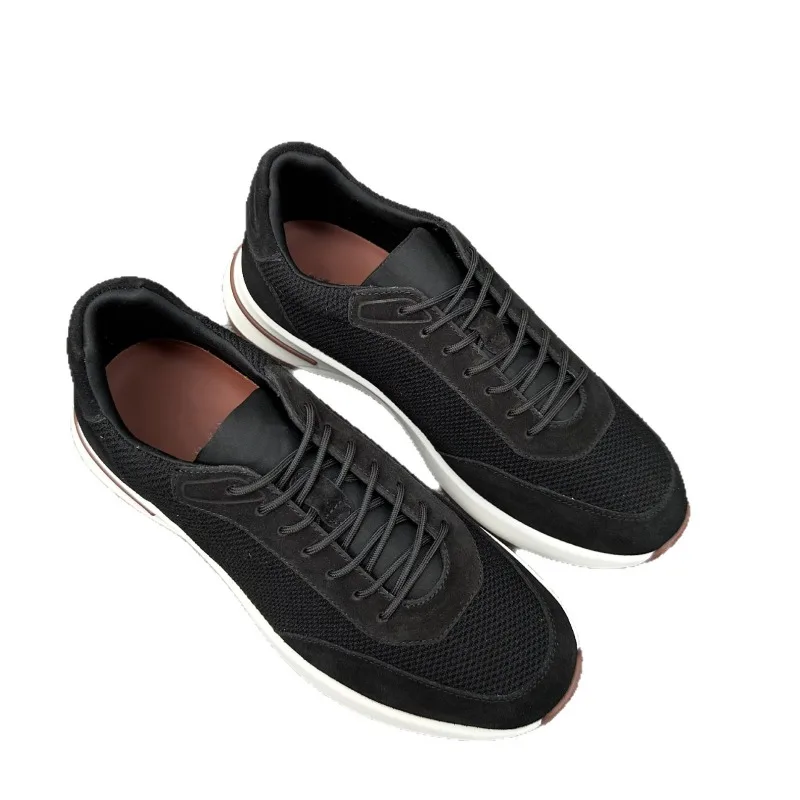 Casual men's shoes, genuine leather cow suede splicing men's fashionable and comfortable versatile sports and leisure shoes
Casual men's shoes, genuine leather cow suede splicing men's fashionable and comfortable versatile sports and leisure shoes