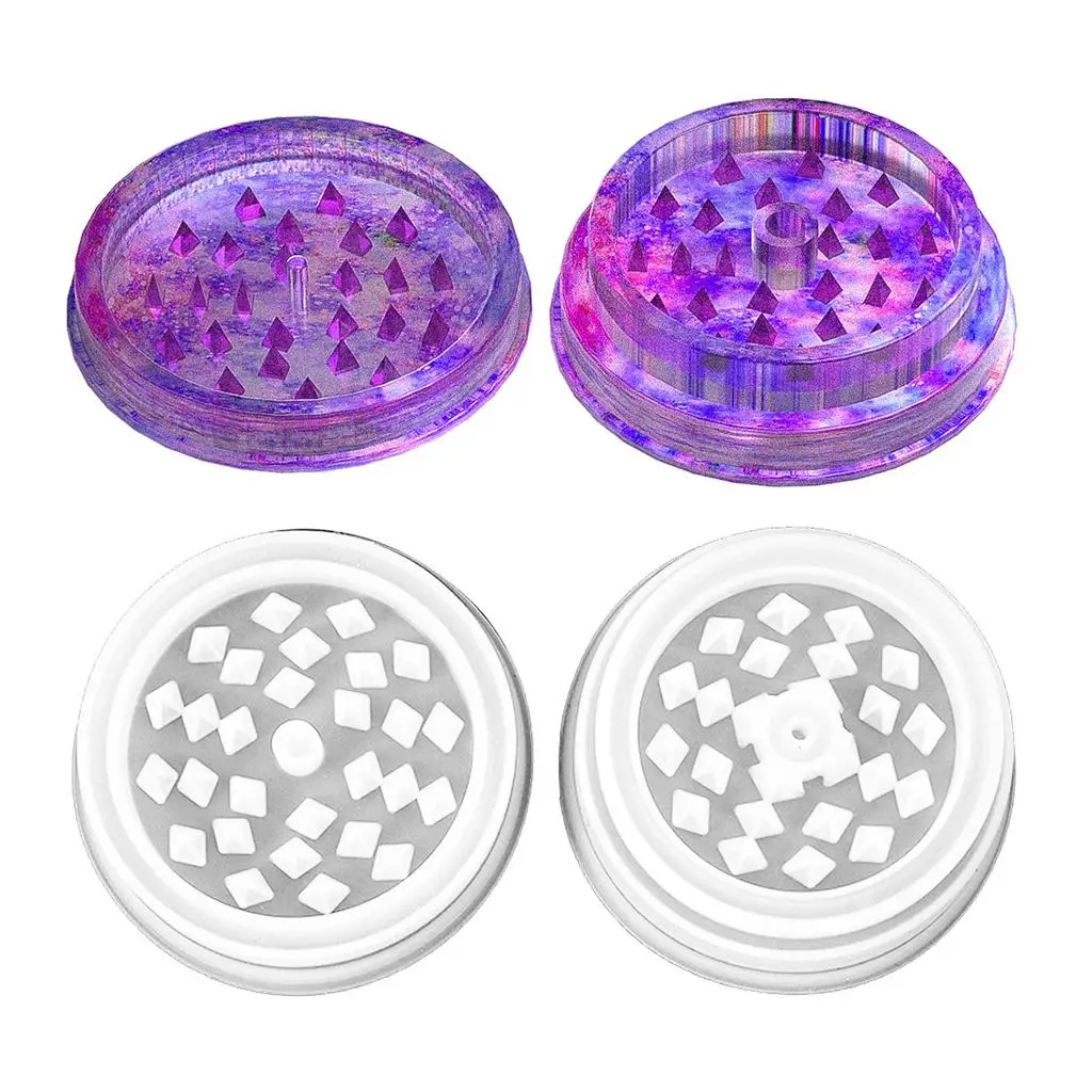 Clear Grinder Resin Mold Rolling Tray Mold Resin Jar Mold with Lid for Herb,Spice Grind Storage,DIY Resin Epoxy Casting Craft
Clear Grinder Resin Mold Rolling Tray Mold Resin Jar Mold with Lid for Herb,Spice Grind Storage,DIY Resin Epoxy Casting Craft