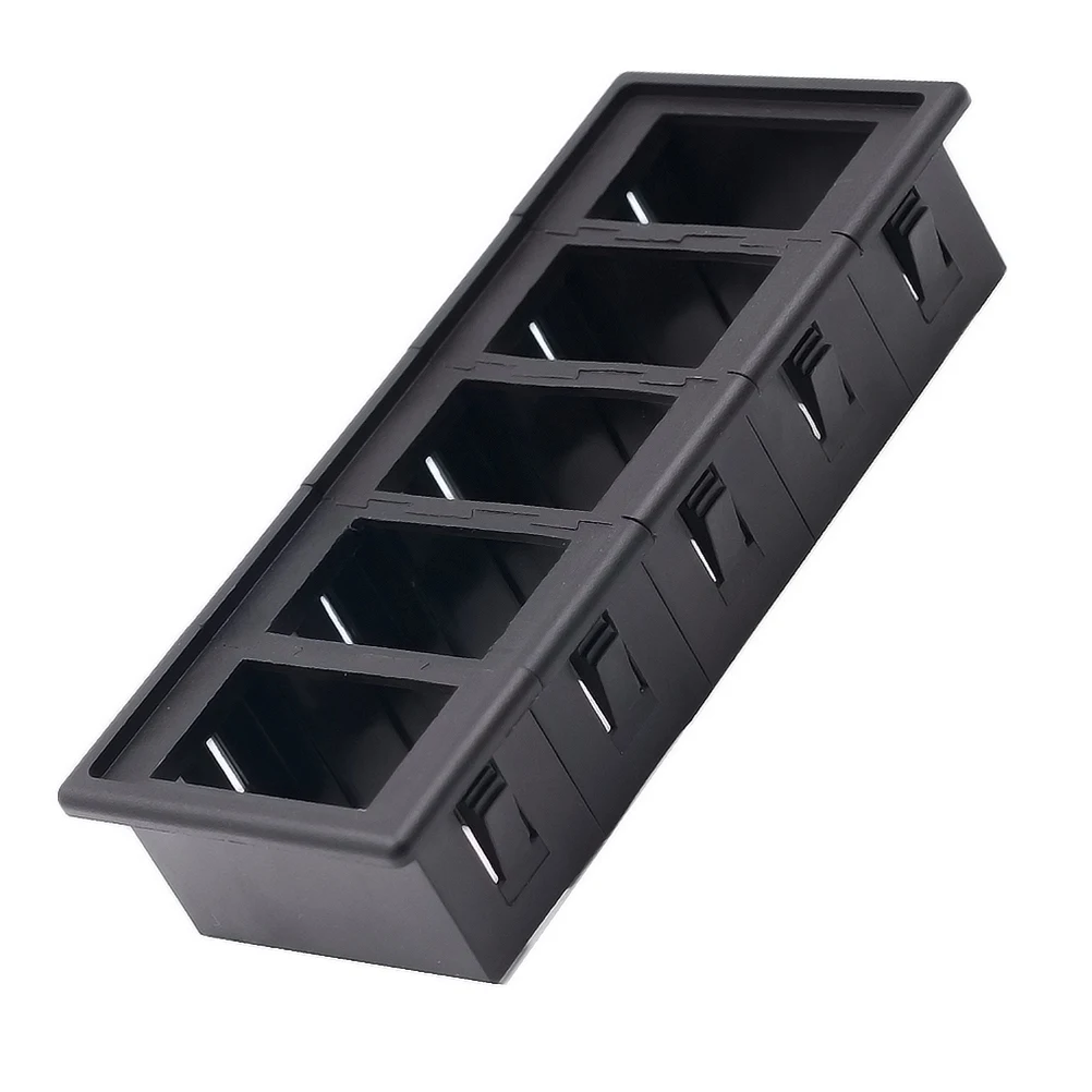 13.1 5.2 2.7cm Black ABS PC Rocker Panel Housing Kit Fireproof V0 Vehicle Boat SUV ATV UTV Marine Extra Mounting for Car
13.1 5.2 2.7cm Black ABS PC Rocker Panel Housing Kit Fireproof V0 Vehicle Boat SUV ATV UTV Marine Extra Mounting for Car