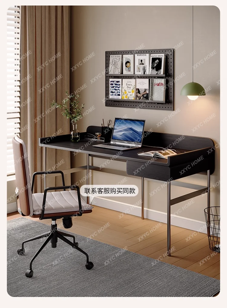 SQLight luxury modern solid wood desk study home writing computer desk minimalist office
SQLight luxury modern solid wood desk study home writing computer desk minimalist office