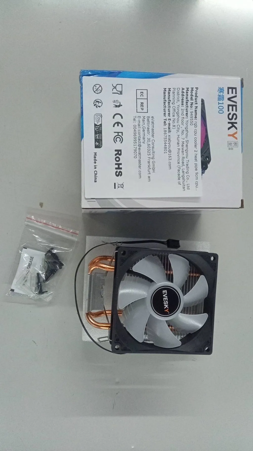 CPU Cooler Fan 2 Heat Pipe 9cm CPU Cooling Fan Hydraulic Bearings RGB Colorful Light Effect Computer Accessories for INTEL AMD
CPU Cooler Fan 2 Heat Pipe 9cm CPU Cooling Fan Hydraulic Bearings RGB Colorful Light Effect Computer Accessories for INTEL AMD
