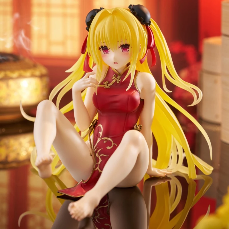 TO LOVE Taito Golden Darkness Cheongsam beauty Original genuine PVC Action Anime Figure Model Toys Figure Collection Doll Gift
TO LOVE Taito Golden Darkness Cheongsam beauty Original genuine PVC Action Anime Figure Model Toys Figure Collection Doll Gift