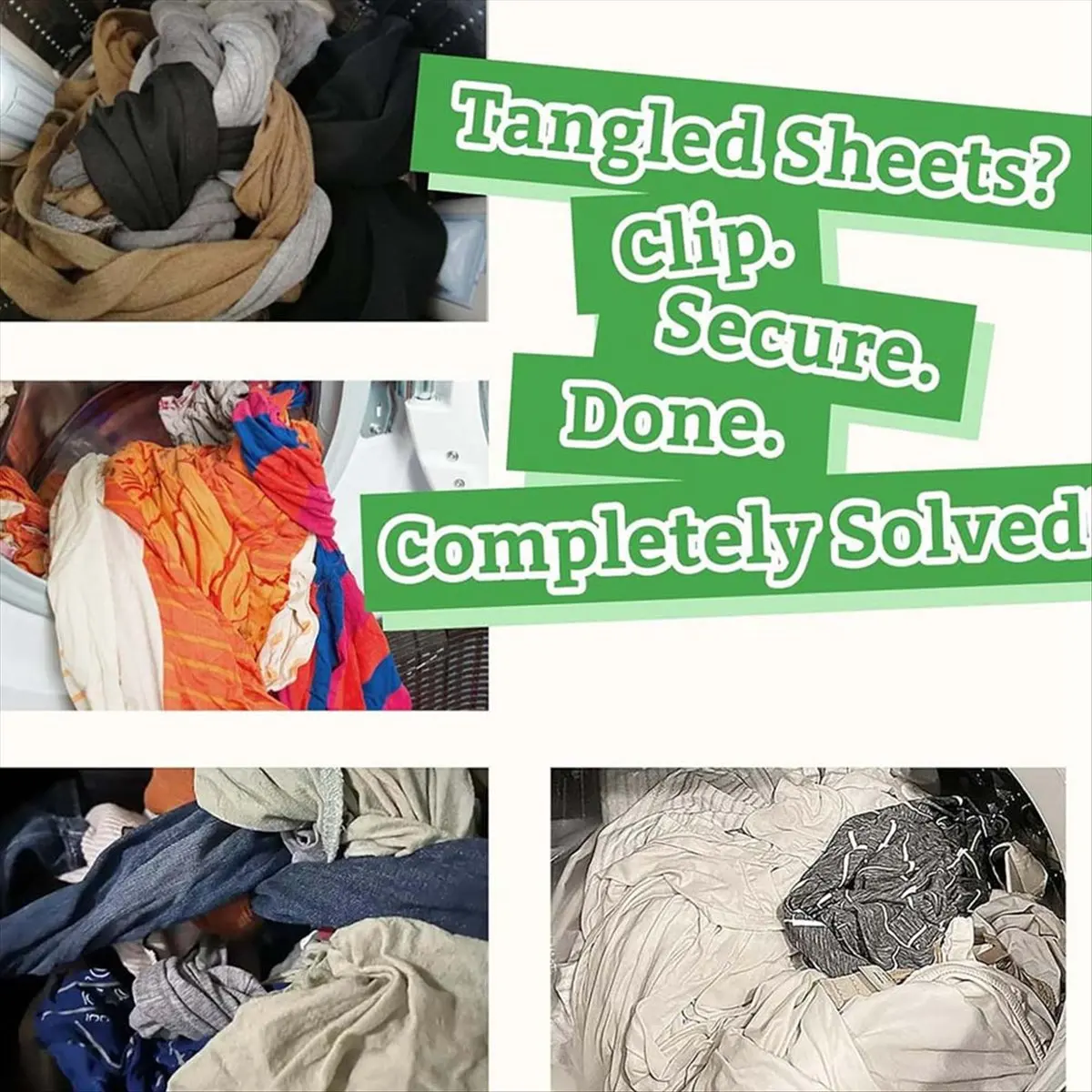 Okay Bed Sheets Detangler,Reduces Blankets Laundry for Corners Washer and Dryer Reusable Wash Helper Bedsheets Gadgets
Okay Bed Sheets Detangler,Reduces Blankets Laundry for Corners Washer and Dryer Reusable Wash Helper Bedsheets Gadgets