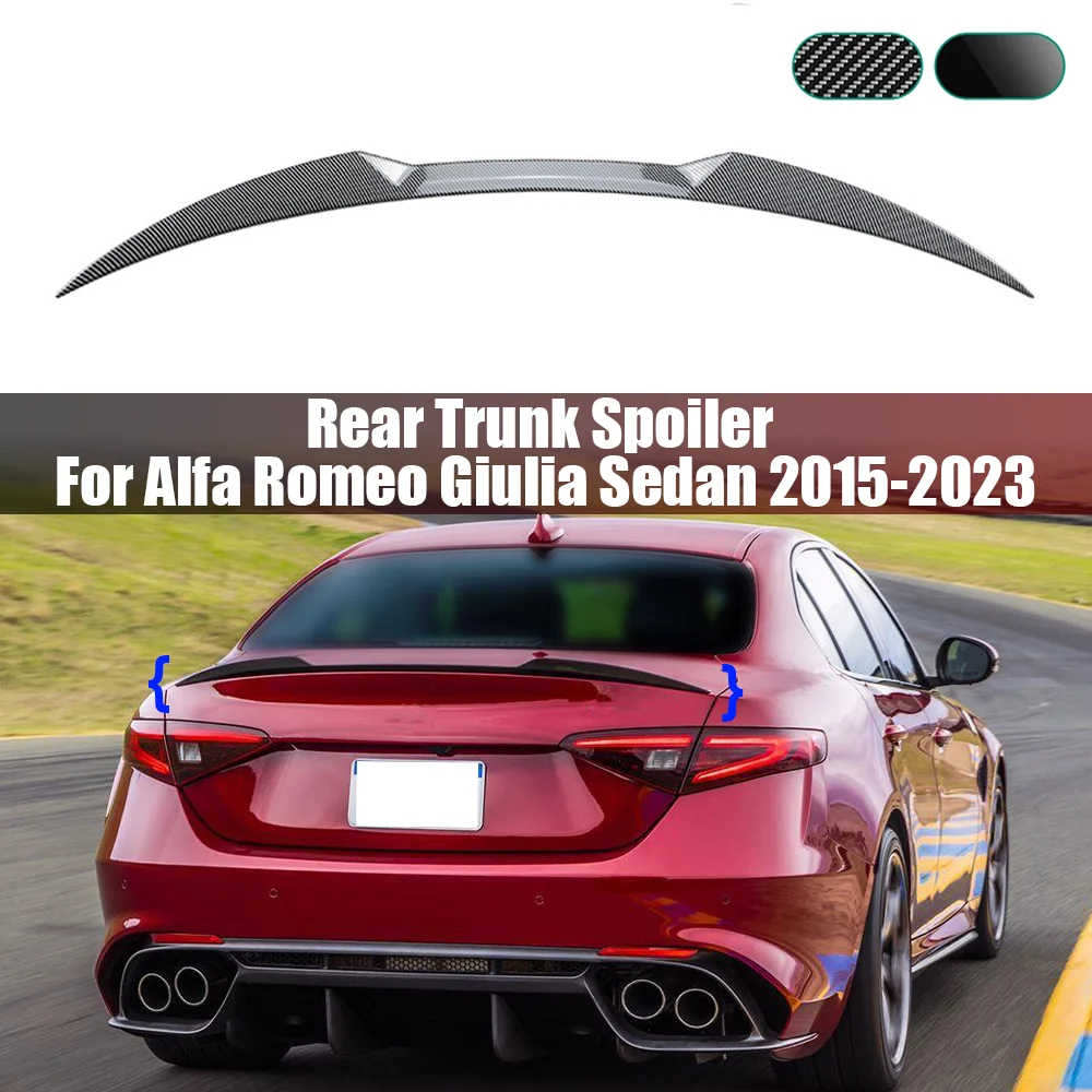 Rear Trunk Lid Spoiler Wing For Alfa Romeo Giulia Sedan 2015 2016 2017 2018 2019 2020 2021 2022 Car Tuning Accessories
Rear Trunk Lid Spoiler Wing For Alfa Romeo Giulia Sedan 2015 2016 2017 2018 2019 2020 2021 2022 Car Tuning Accessories