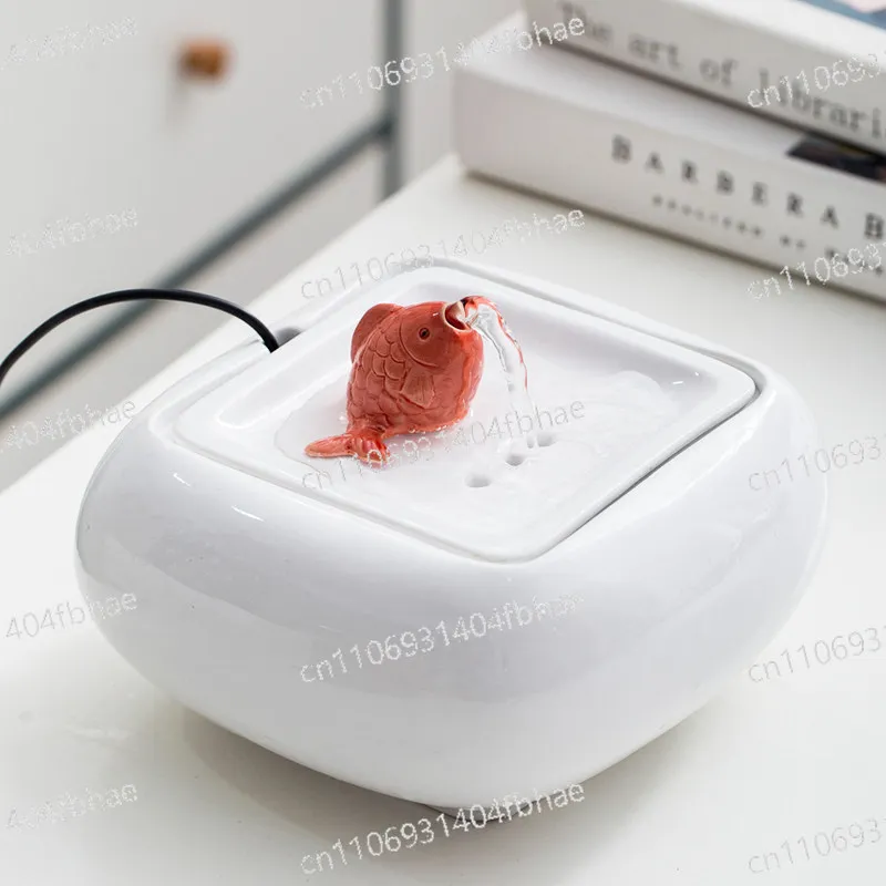 Керамический мини-фонтан, домашний декор для привлечения удачи, циркуляционный водный элемент
Керамический мини-фонтан, домашний декор для привлечения удачи, циркуляционный водный элемент