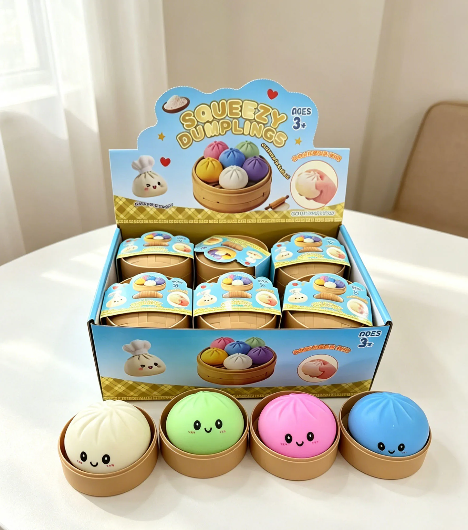 Slow Rebound Flash Dumpling Decompression Ball, Soft Pinch Stress Toy for Home Office, Birthday Gifts for Kids & Adults
Slow Rebound Flash Dumpling Decompression Ball, Soft Pinch Stress Toy for Home Office, Birthday Gifts for Kids & Adults