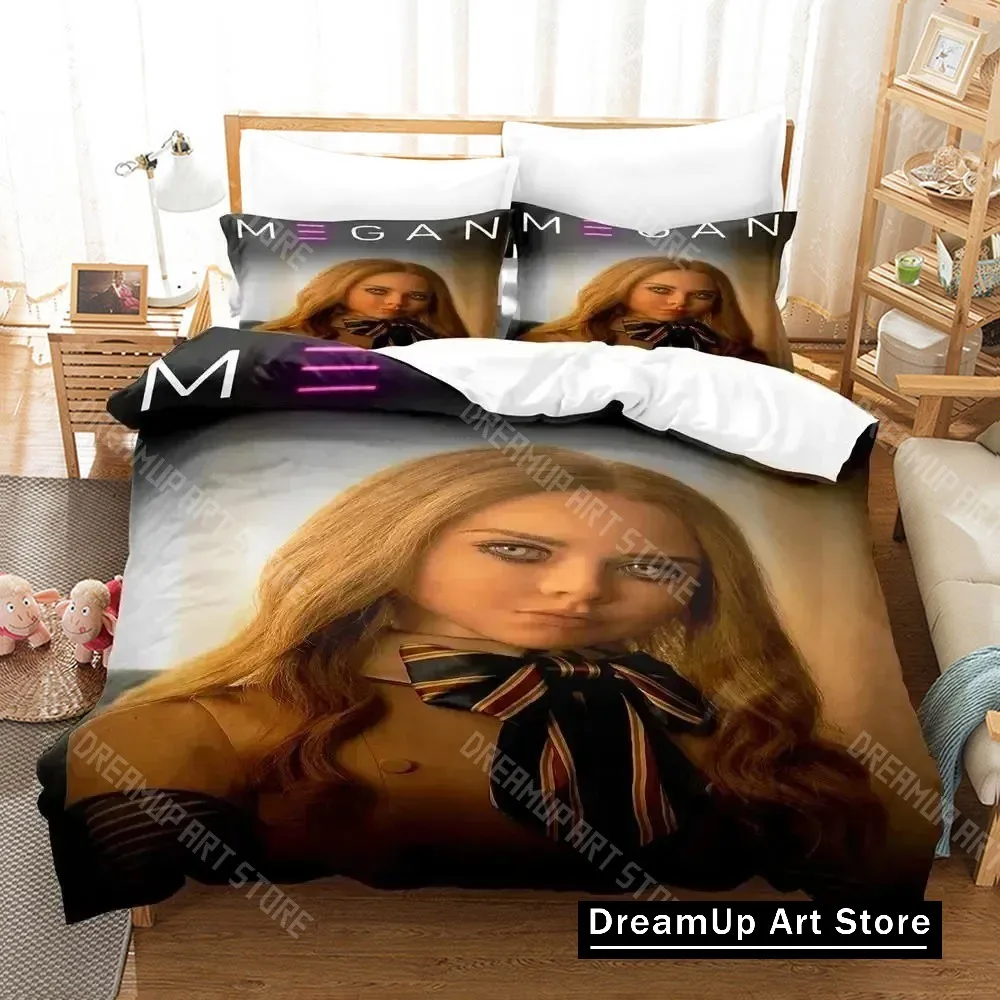 3D Print M3GAN Movie Bedding Set Boys Girls Twin Queen King Size Duvet Cover Pillowcase Bed boys Adult Home Textileextile
3D Print M3GAN Movie Bedding Set Boys Girls Twin Queen King Size Duvet Cover Pillowcase Bed boys Adult Home Textileextile