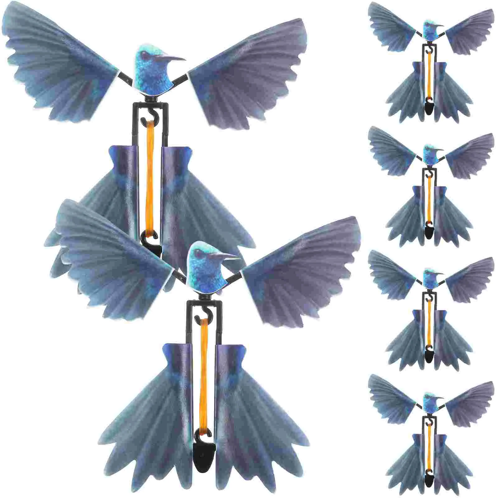 6 Pcs Toy Hummingbird Props Funny Flying Wind Up Plaything Rubber Band Powered Party Supplies Clockwork Festival
6 Pcs Toy Hummingbird Props Funny Flying Wind Up Plaything Rubber Band Powered Party Supplies Clockwork Festival