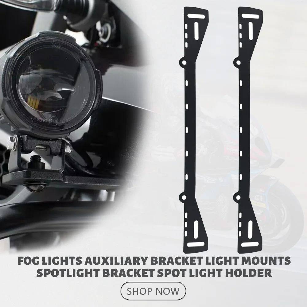 Motorcycle For BMW R1200GS R1250GS R 1200 1250 GS Fog Lights Auxiliary Bracket Light Mounts Spotlight Bracket Spot Light Holder