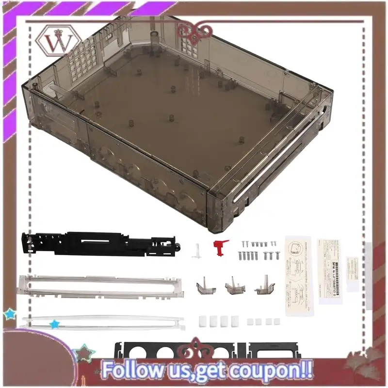 ABBG-For Wii Full Case Cover Housing Shell With Buttons For NS-Wii Transparent Housing Shell Case For Wii Game Console
ABBG-For Wii Full Case Cover Housing Shell With Buttons For NS-Wii Transparent Housing Shell Case For Wii Game Console