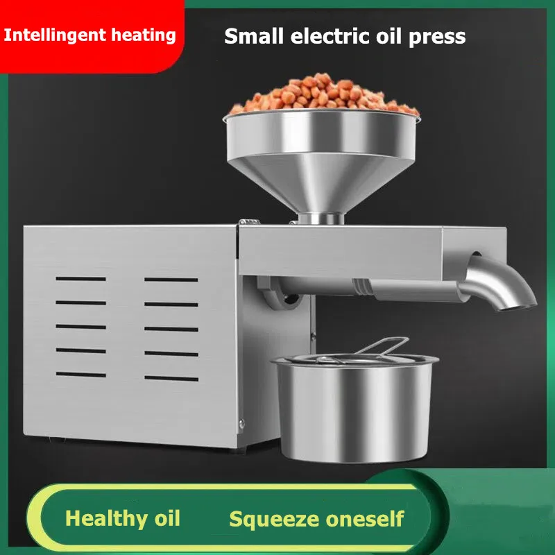 Yaomatec (patent a pressed dry)304 Stainless Steel Small Household Oil Press Commercial Oil Machine Fried Canola Oil
Yaomatec (patent a pressed dry)304 Stainless Steel Small Household Oil Press Commercial Oil Machine Fried Canola Oil