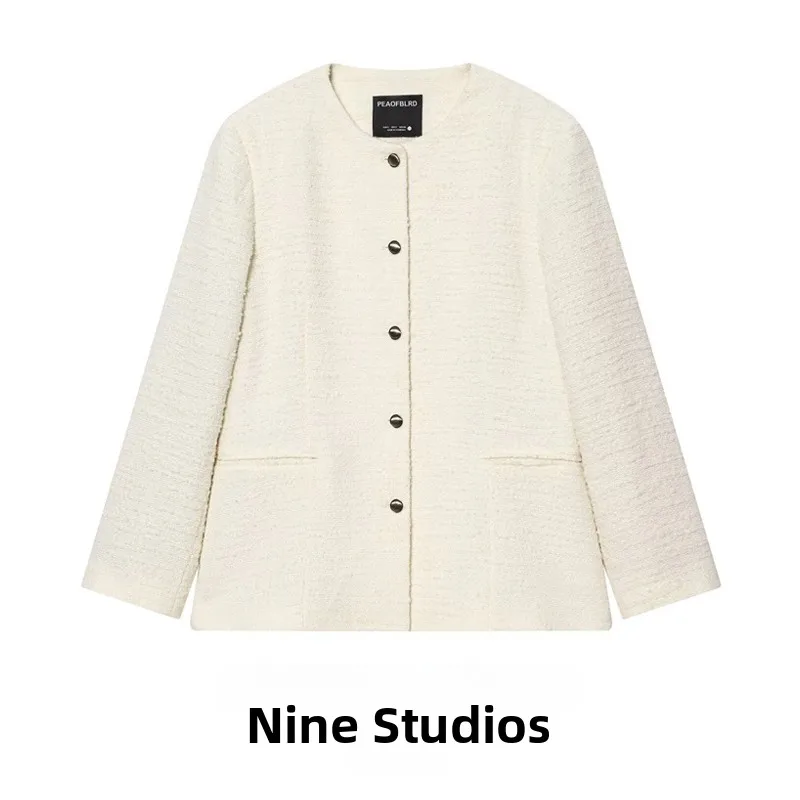 Ele Little Bla Dr Sle Loose Fit Jaet round Ne Long Sve Warm Outerwear for Women Winter Collection 2025
Ele Little Bla Dr Sle Loose Fit Jaet round Ne Long Sve Warm Outerwear for Women Winter Collection 2025