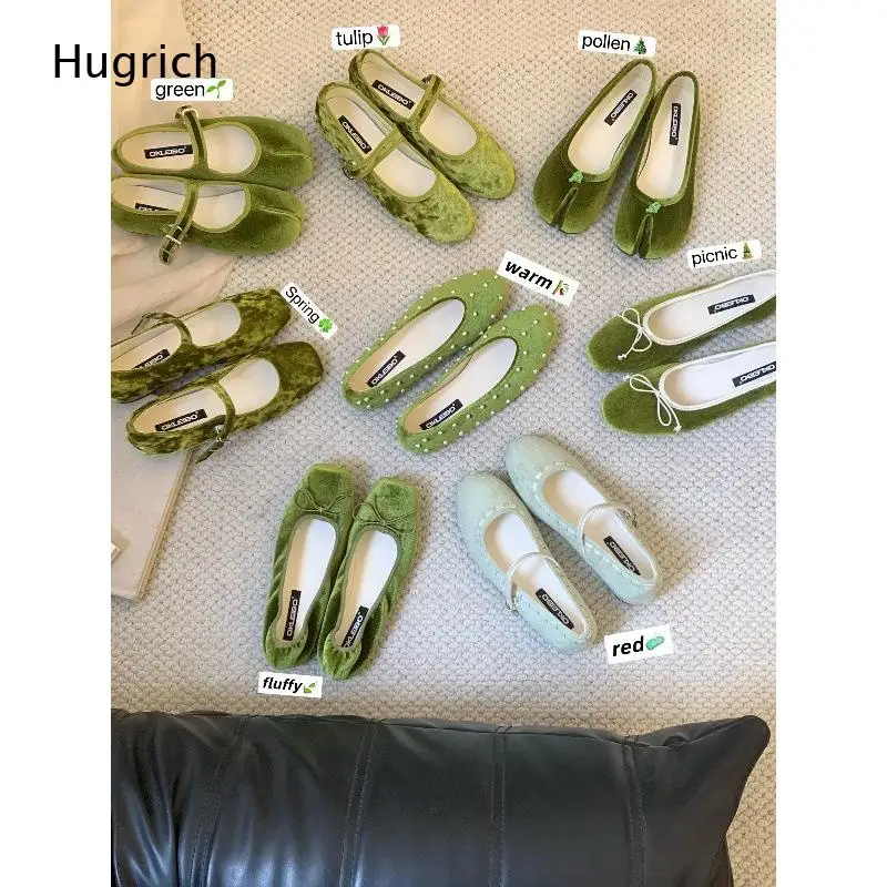 Spring Green Velvet Flat Shoes Collection Elegant Mary Jane Flats With Pearl Studs Bow And Tabi Style For Women
Spring Green Velvet Flat Shoes Collection Elegant Mary Jane Flats With Pearl Studs Bow And Tabi Style For Women