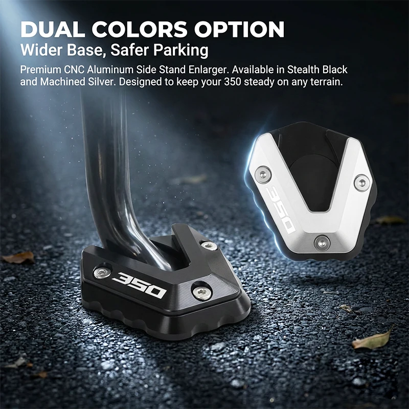 adv350 Motorcycle Modified Alloy Kickstand Plate For HONDA ADV350 ADV 350 2025 2026 CNC Aluminum Enlarged Auxiliary Side Kick
adv350 Motorcycle Modified Alloy Kickstand Plate For HONDA ADV350 ADV 350 2025 2026 CNC Aluminum Enlarged Auxiliary Side Kick