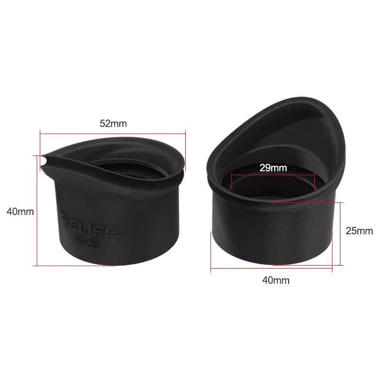 33-35mm Stereo Microscope Eyepiece Rubber Protection Guards Protective Eyecups Eye Shields Anti-leakage Anti-fatigue
33-35mm Stereo Microscope Eyepiece Rubber Protection Guards Protective Eyecups Eye Shields Anti-leakage Anti-fatigue