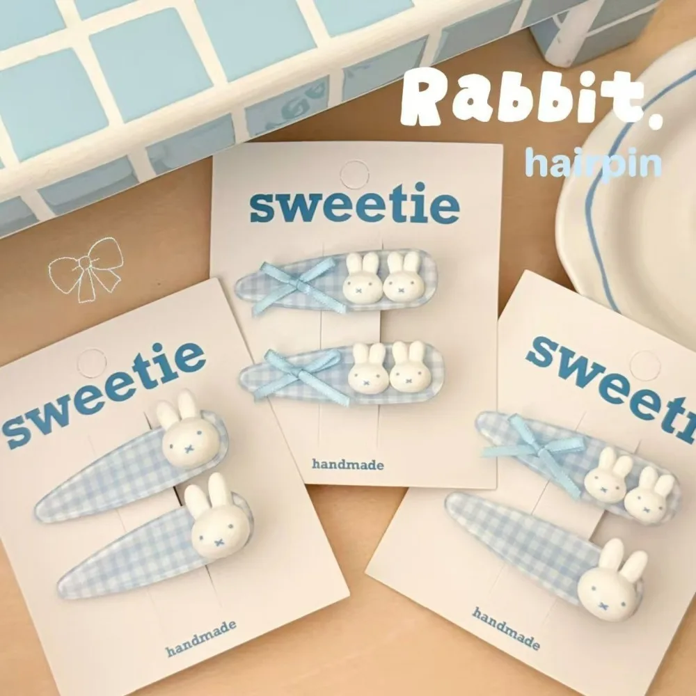 Cute Cartoon Miffy Rabbit BB Clip Kawaii Hair Clip Sweet Girlish Heart Women Student Bangs Side Hair Accessory Daily Wear Gift
Cute Cartoon Miffy Rabbit BB Clip Kawaii Hair Clip Sweet Girlish Heart Women Student Bangs Side Hair Accessory Daily Wear Gift