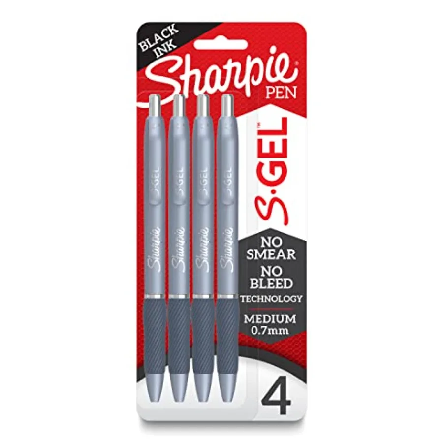 S-Gel Black Gel Pens, Medium Point 0.7mm, Journaling Pens, Smooth Writing, Drawing and Writing Pens, Ideal for School and Offic
S-Gel Black Gel Pens, Medium Point 0.7mm, Journaling Pens, Smooth Writing, Drawing and Writing Pens, Ideal for School and Offic