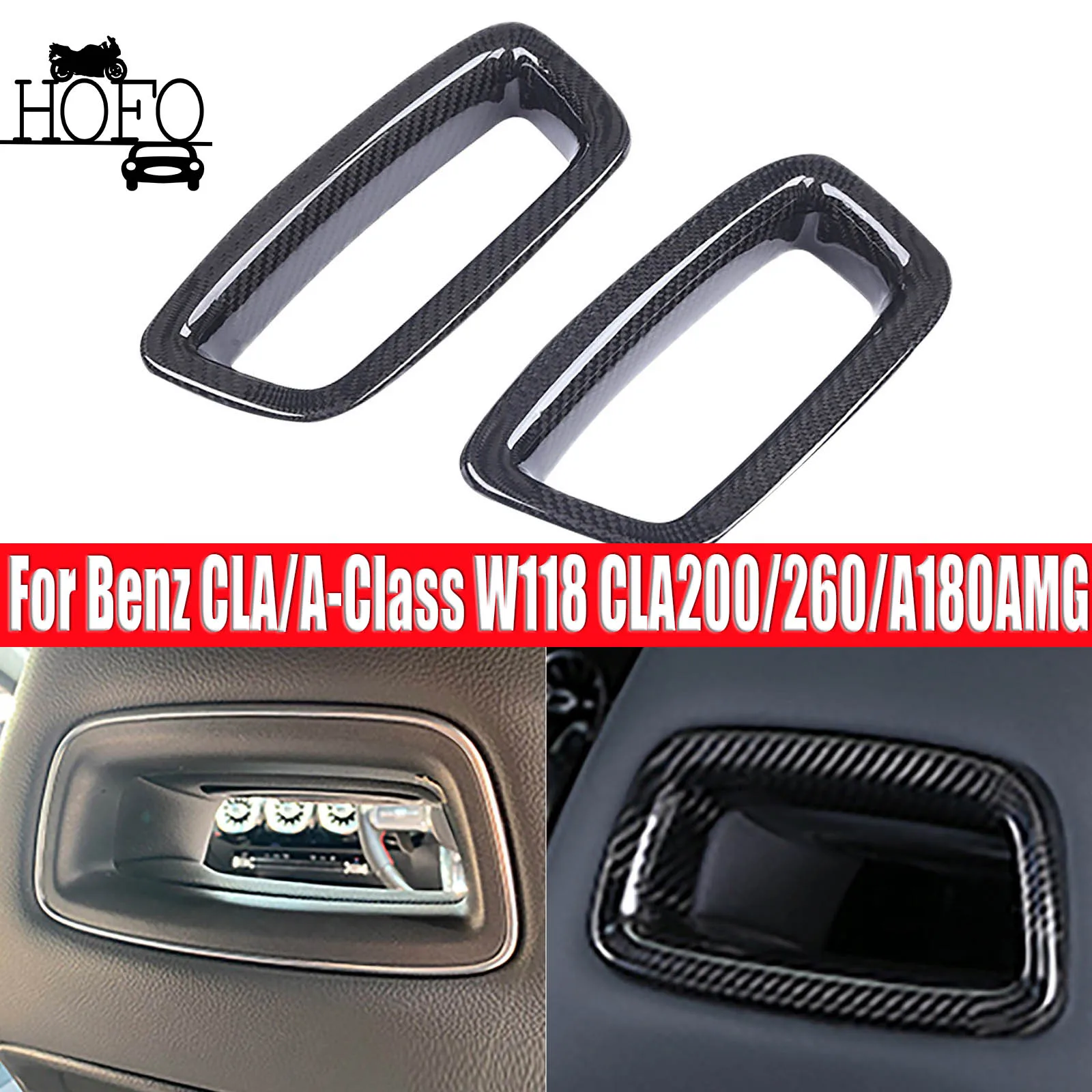 For Benz CLA/A-Class W118 CLA200/260/A180AMG 2020-2023 Carbon Fiber Car Seats Back Headrest Hole Cover
For Benz CLA/A-Class W118 CLA200/260/A180AMG 2020-2023 Carbon Fiber Car Seats Back Headrest Hole Cover