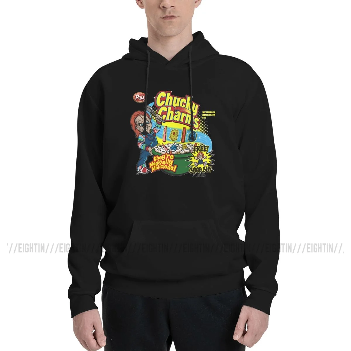 Толстовки с капюшоном Chucky Charms, мужские теплые игрушки с фильмами ужасов, зимний пуловер с длинными рукавами
Толстовки с капюшоном Chucky Charms, мужские теплые игрушки с фильмами ужасов, зимний пуловер с длинными рукавами