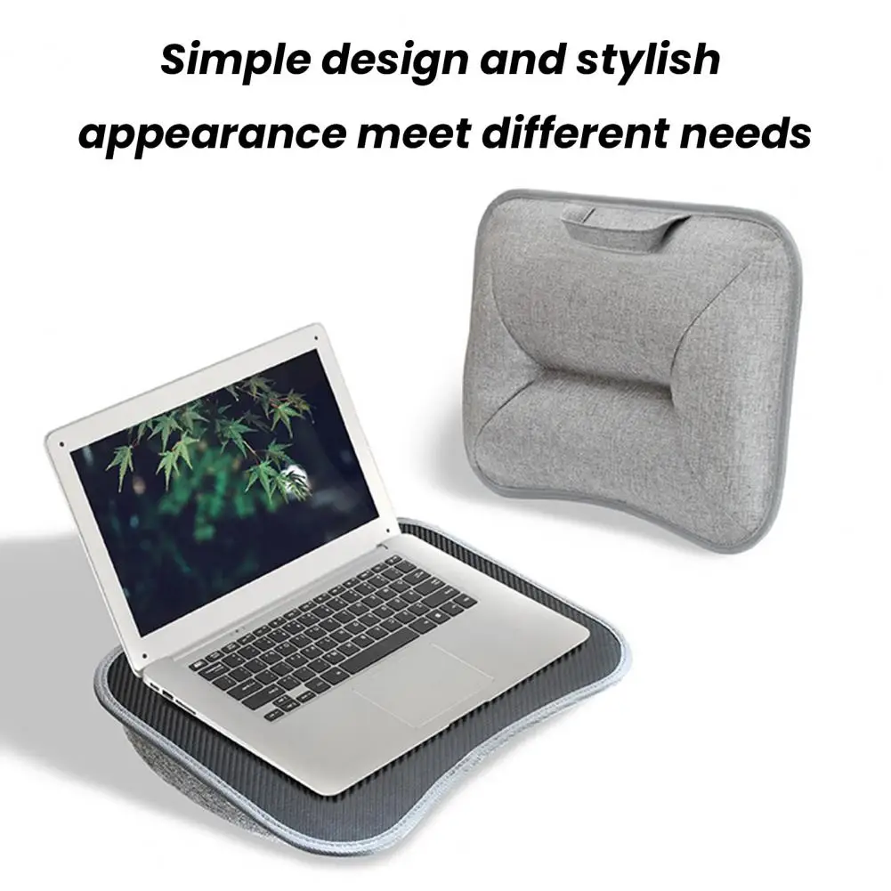 Laptop Lap Desk for 13-15Inch Laptops Portable Folding Laptop Table with Handle Soft Pillow Cushion Multi-functional Lap Desk
Laptop Lap Desk for 13-15Inch Laptops Portable Folding Laptop Table with Handle Soft Pillow Cushion Multi-functional Lap Desk