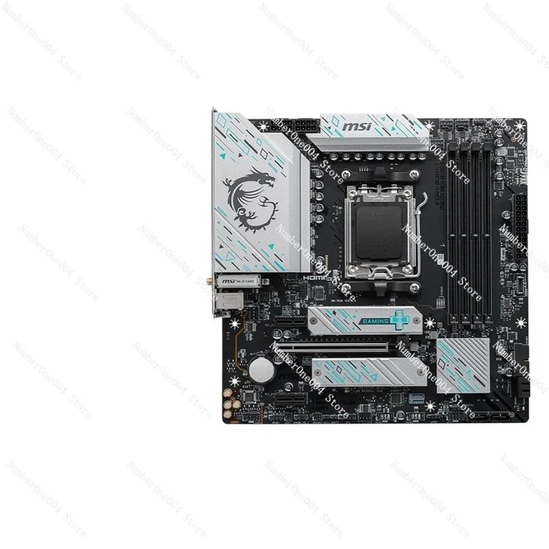 Suitable for B650M-E -B GAMING PLUS WIFI -A, AM5 DDR5 Computer Main Board
Suitable for B650M-E -B GAMING PLUS WIFI -A, AM5 DDR5 Computer Main Board