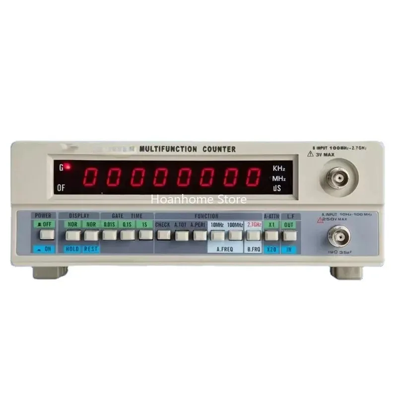 frequency meter 2.7G frequency 8 LED display screen crystal oscillator signal counter test
frequency meter 2.7G frequency 8 LED display screen crystal oscillator signal counter test