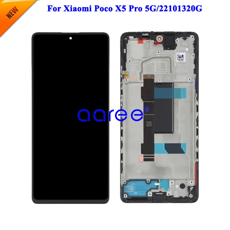 LCD Display Original For Xiaomi POCO X5 Pro LCD For Xiaomi X5 Pro 22101320G LCD Display LCD Screen Touch Digitizer Assembly
LCD Display Original For Xiaomi POCO X5 Pro LCD For Xiaomi X5 Pro 22101320G LCD Display LCD Screen Touch Digitizer Assembly