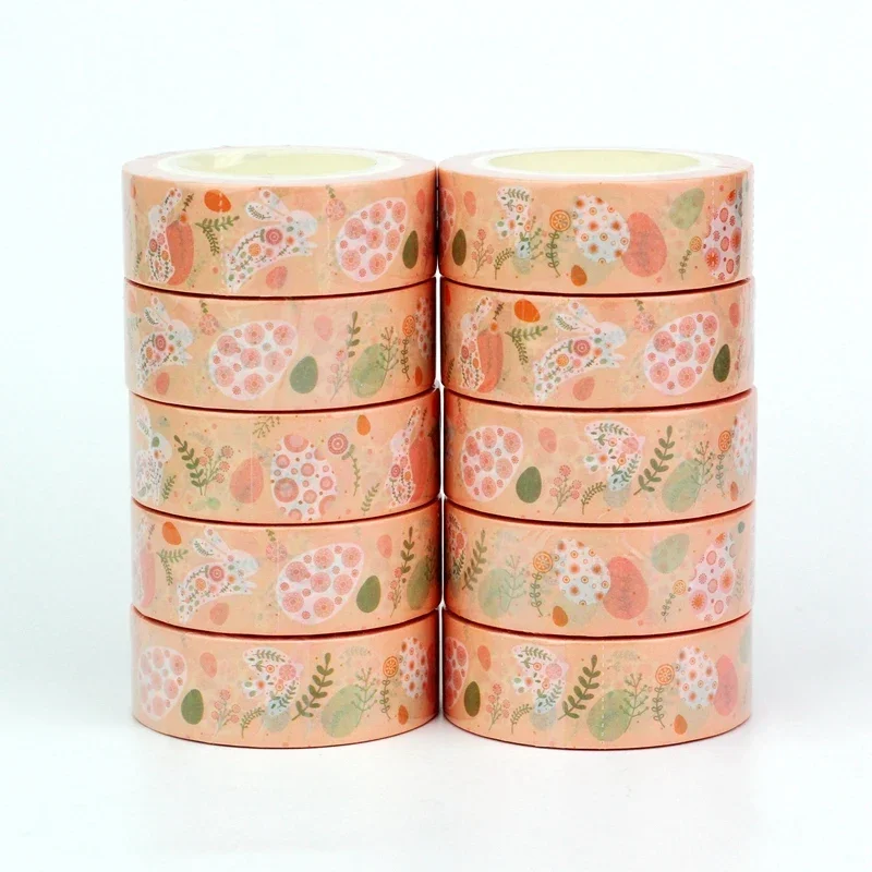 Bulk NEW 10PCS./Lot Decor silhouette Easter egg rabbit flower Washi Tapes for Scrapbooking Planner Masking Tape Cute Stationery
Bulk NEW 10PCS./Lot Decor silhouette Easter egg rabbit flower Washi Tapes for Scrapbooking Planner Masking Tape Cute Stationery