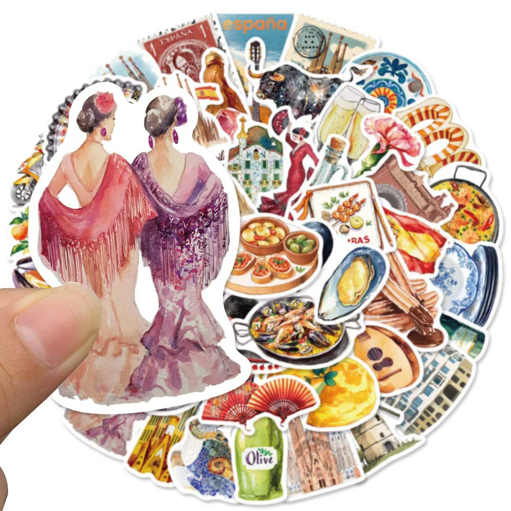 10/30/50pcs Spanish Aesthetic Stickers Vintage Culture Food Cartoon Sticker Suitcase Phone Laptop Diary Graffiti Decals Packing
10/30/50pcs Spanish Aesthetic Stickers Vintage Culture Food Cartoon Sticker Suitcase Phone Laptop Diary Graffiti Decals Packing
