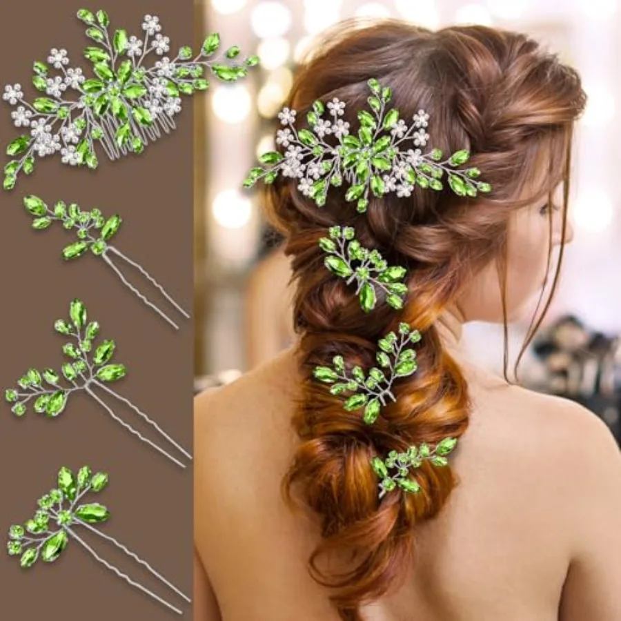 Wedding hair accessories, Bridal for Pcs, brides headpiece, Bride comb
Wedding hair accessories, Bridal for Pcs, brides headpiece, Bride comb
