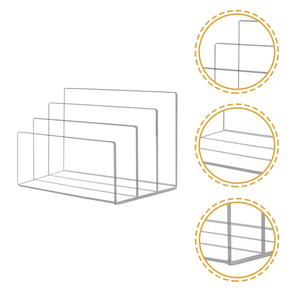 File Rack Acrylic Desktop Organizer For Office School Document Storage File Holder Folder Stand Mail Envelope Sorter
File Rack Acrylic Desktop Organizer For Office School Document Storage File Holder Folder Stand Mail Envelope Sorter