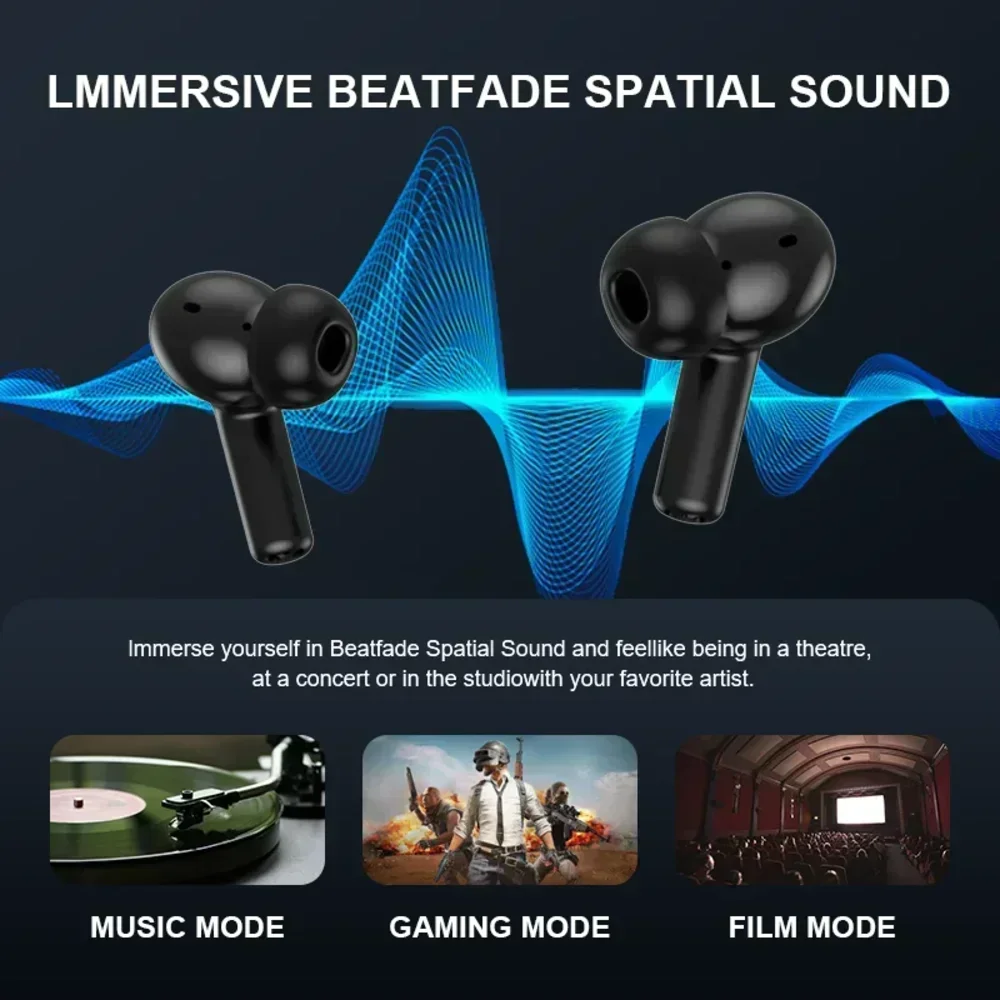 ANC Active Noise Cancellation 13 Functions Bluetooth 5.3 Wireless Headphones with LED Touchscreen TWS Android/iOS Latest Models
ANC Active Noise Cancellation 13 Functions Bluetooth 5.3 Wireless Headphones with LED Touchscreen TWS Android/iOS Latest Models