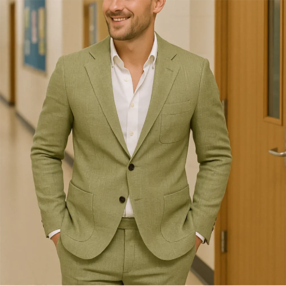 High Quality Men's Suits Slim Fit Classic Single Breasted Notch Lapel Suit Formal Party Banquet Prom Male Blazer Business Sets
High Quality Men's Suits Slim Fit Classic Single Breasted Notch Lapel Suit Formal Party Banquet Prom Male Blazer Business Sets