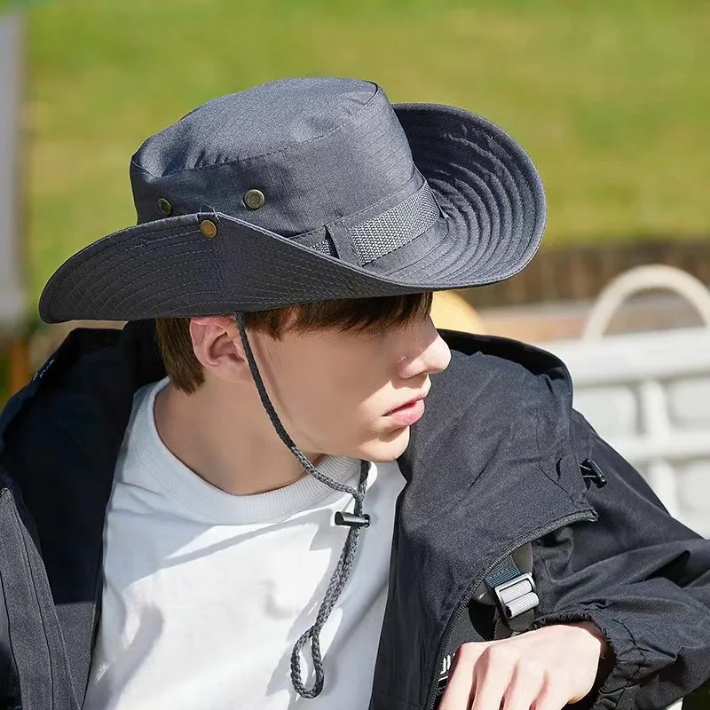 Trendy Bucket Hat with Sun Protection, Breathable Skullies & Beanies for All Seasons, Unisex Outdoor Cap
Trendy Bucket Hat with Sun Protection, Breathable Skullies & Beanies for All Seasons, Unisex Outdoor Cap