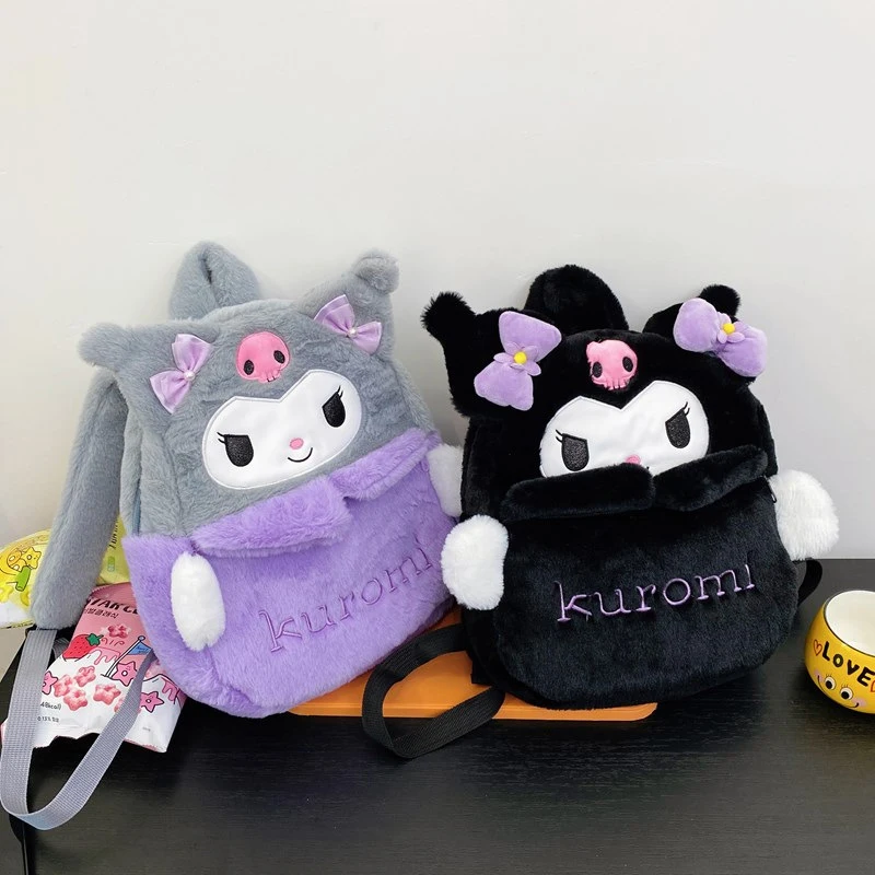 Милый пушистый плюшевый рюкзак Sanrio в стиле аниме для женщин и мужчин, модный школьный портфель в стиле аниме, Детская сумка через плечо, подарки на день рождения
Милый пушистый плюшевый рюкзак Sanrio в стиле аниме для женщин и мужчин, модный школьный портфель в стиле аниме, Детская сумка через плечо, подарки на день рождения