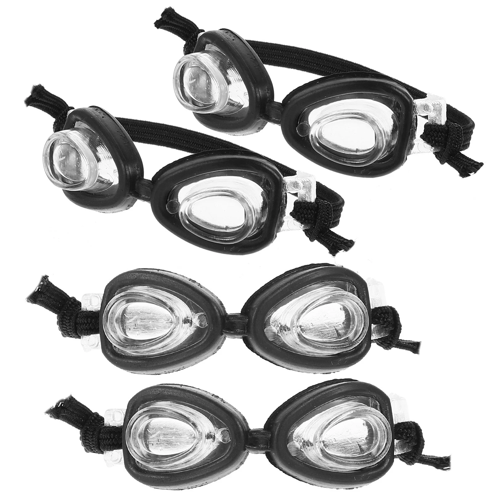 4 Pcs Mini Swimming Goggles Dress up Glasses Eyeglasses for Sun Accessories Miniature
4 Pcs Mini Swimming Goggles Dress up Glasses Eyeglasses for Sun Accessories Miniature