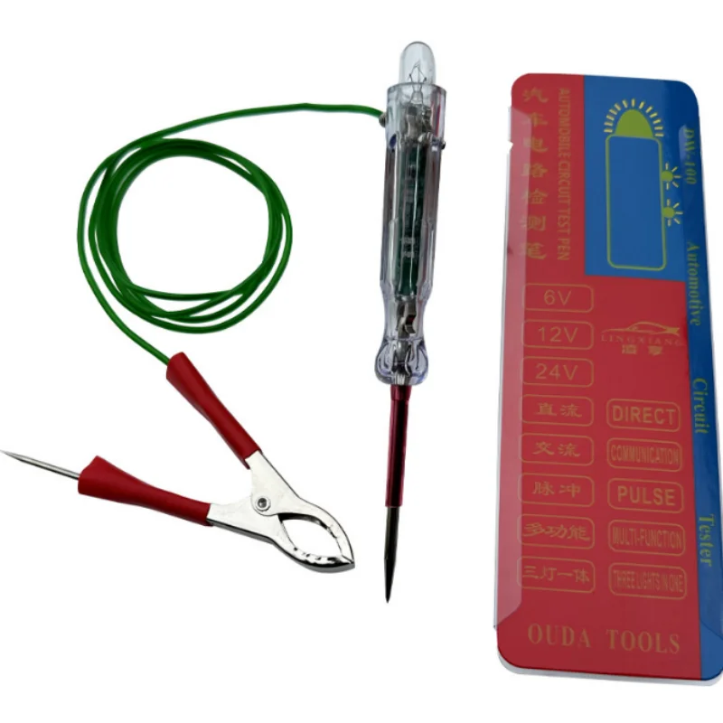 6V 12V 24V Car Test Pen Multi-function Line Test Electric Testing Pen Special Maintenance Tool Digital Display
6V 12V 24V Car Test Pen Multi-function Line Test Electric Testing Pen Special Maintenance Tool Digital Display