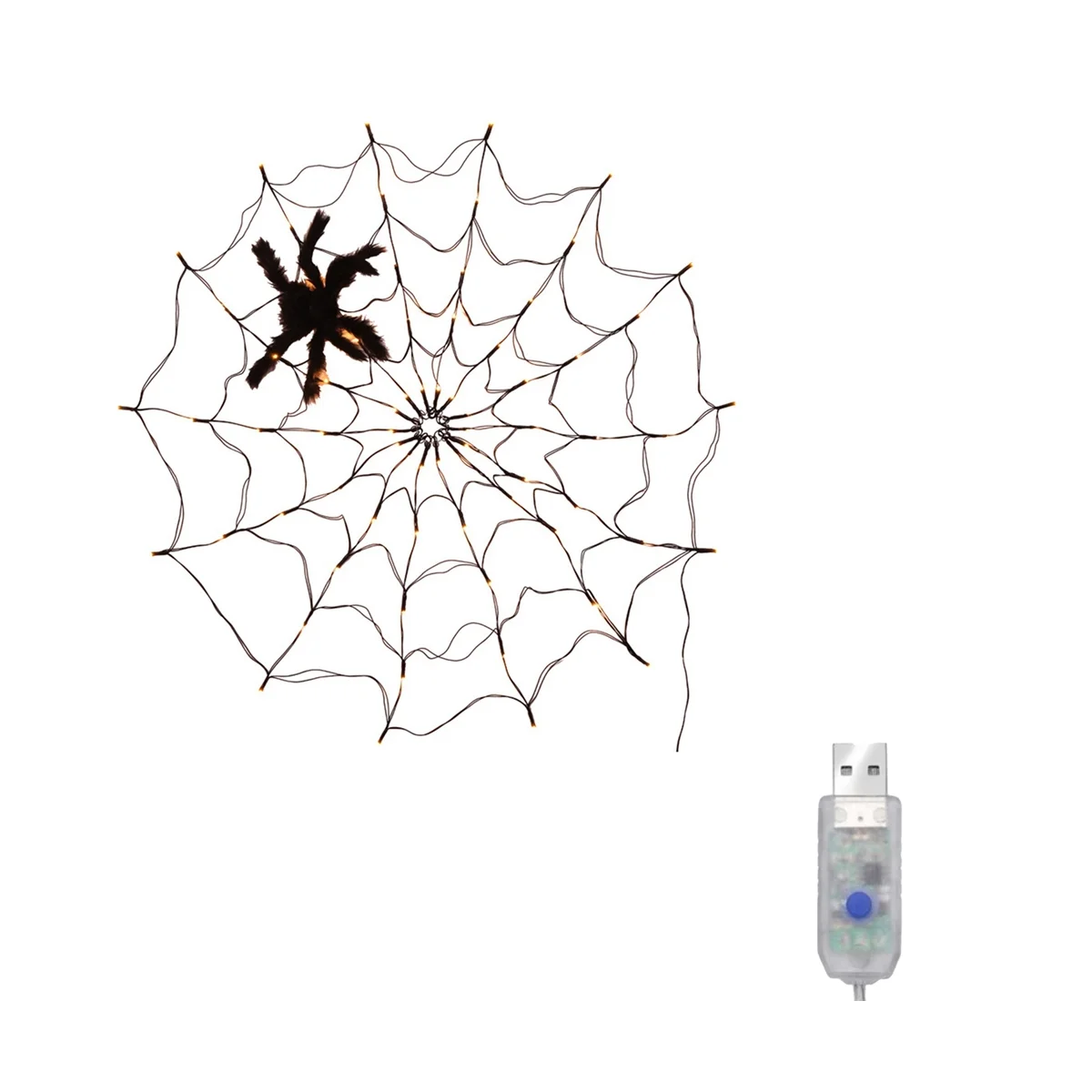 Halloween Decorations LED Lights Spider Web Decoration Wall Mesh Lights Remote Control Halloween Atmosphere Lights A
Halloween Decorations LED Lights Spider Web Decoration Wall Mesh Lights Remote Control Halloween Atmosphere Lights A