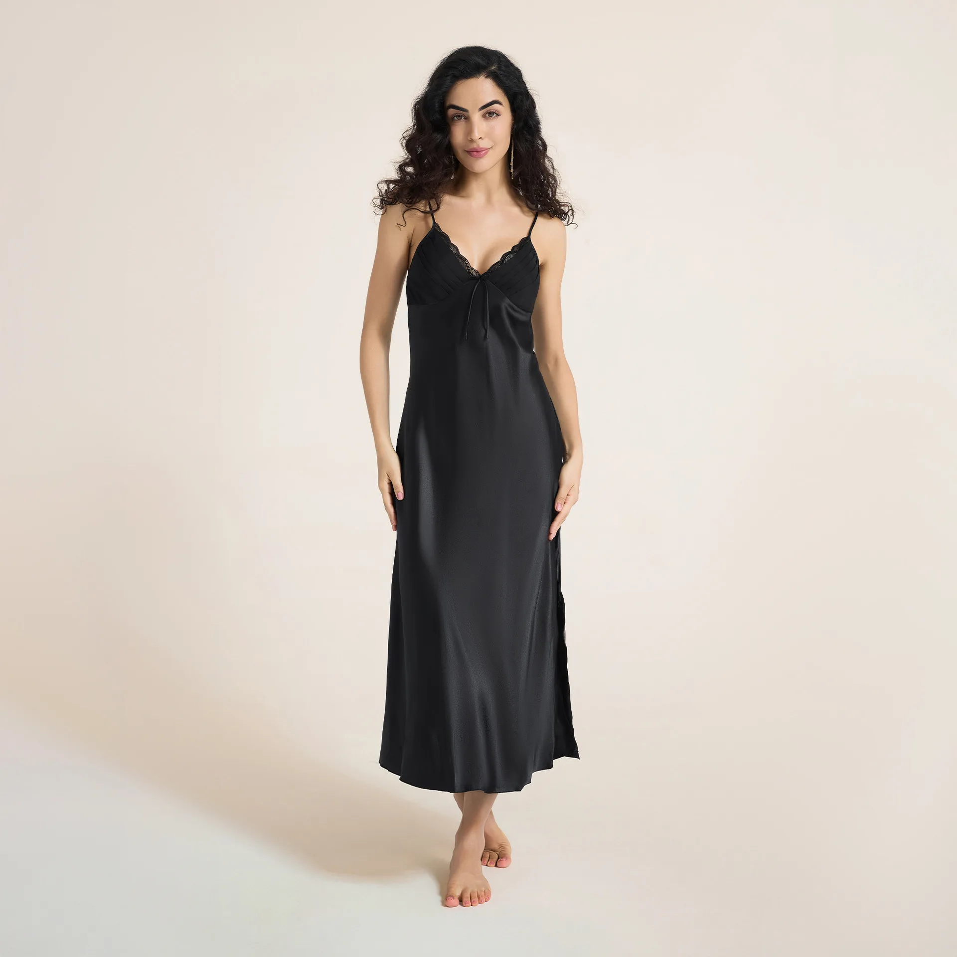 2026 Suspender Pajamas Women's Summer Sexy Split-ended Long Nightgown Bow Loungewear Suspender Skirt
2026 Suspender Pajamas Women's Summer Sexy Split-ended Long Nightgown Bow Loungewear Suspender Skirt