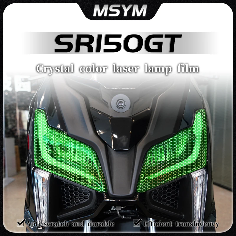 For VOGE SR150GT sr150gt 2022 2023 Headlight film taillight film transparent protective film honeycomb laser sticker accessories
For VOGE SR150GT sr150gt 2022 2023 Headlight film taillight film transparent protective film honeycomb laser sticker accessories
