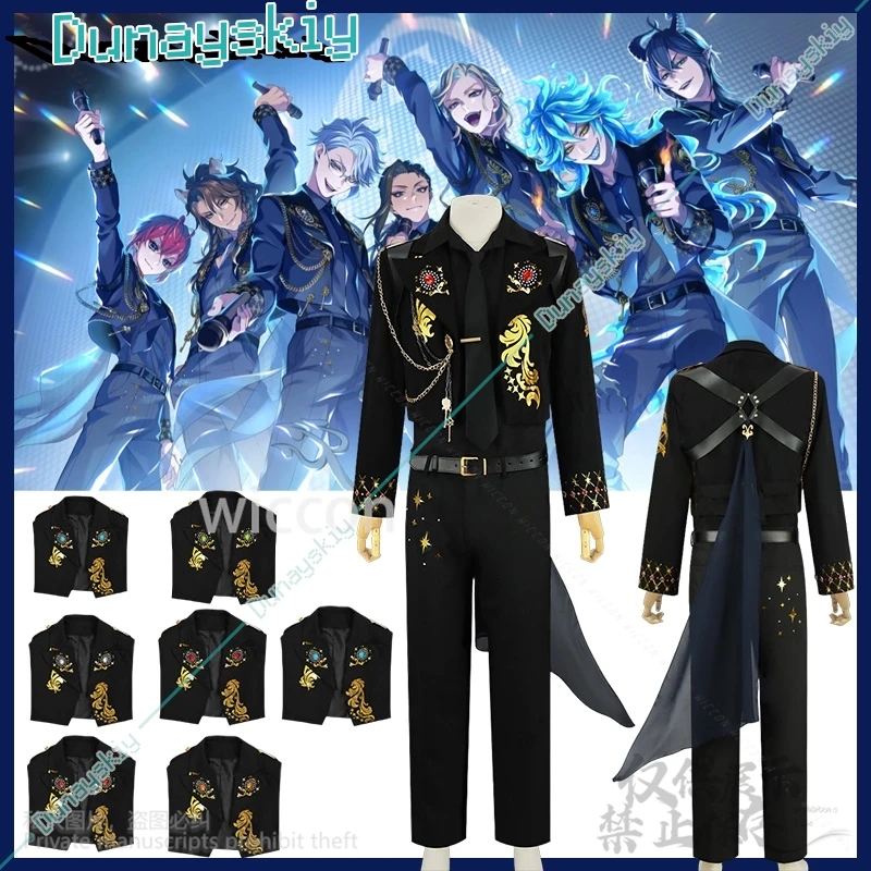 Anime Game Twisted-Wonderland 5th Cosplay Ace Jack Azul Kalim Vil Epel Idia Silver Lilia Floyd's Costume Coat Pants Customized
Anime Game Twisted-Wonderland 5th Cosplay Ace Jack Azul Kalim Vil Epel Idia Silver Lilia Floyd's Costume Coat Pants Customized