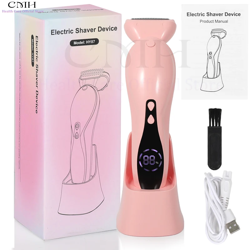2026 HOT Women's Electric Shaver Body Hair Trimmer USB Rechargeable LED Display Razor for Face Leg Underarm Bikini Easy to Clean
2026 HOT Women's Electric Shaver Body Hair Trimmer USB Rechargeable LED Display Razor for Face Leg Underarm Bikini Easy to Clean