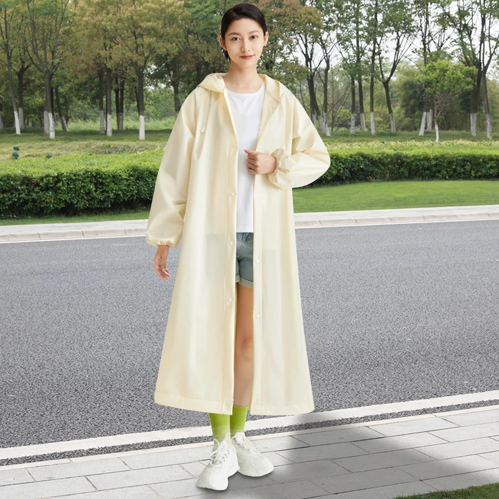 Disposable Adult Long Raincoat Windproof EVA Rain Coat Drawstring Long Hooded Rain Coats Portable for Outdoor Travel Emergency
Disposable Adult Long Raincoat Windproof EVA Rain Coat Drawstring Long Hooded Rain Coats Portable for Outdoor Travel Emergency